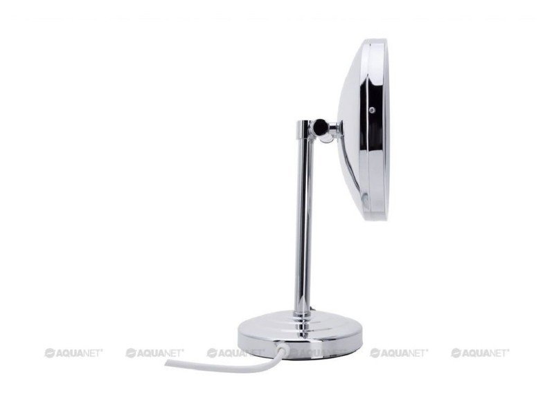Косметическое зеркало Aquanet Lvyi 2209D, с LED-подсветкой, хром (204516)