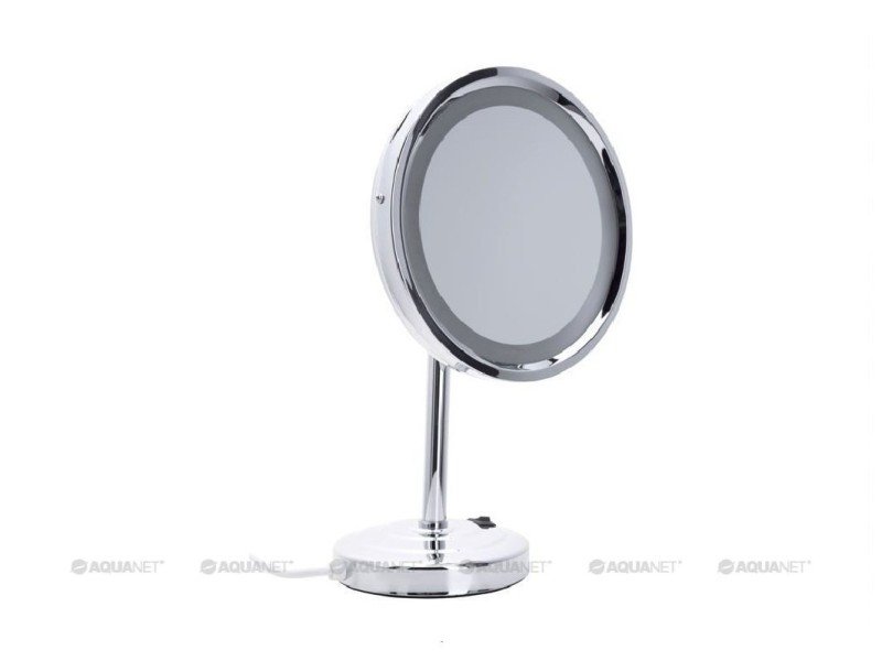 Косметическое зеркало Aquanet Lvyi 2209D, с LED-подсветкой, хром (204516)