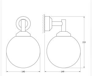 Светильник 40 W FBS Standard STA 079
