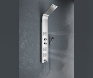 Душевая панель Excellent Actima More ARAC.ML9304T, с возможностью установки в угол