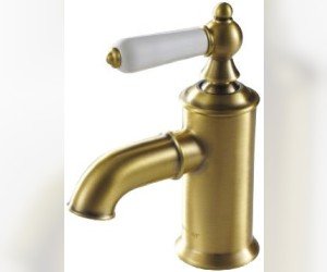 Смеситель Bravat Art River F175109U для раковины, бронза