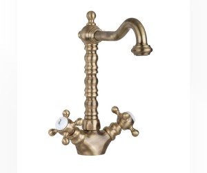 Смеситель Gattoni Vivaldi 12300 для раковины, бронза