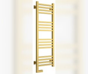 Полотенцесушитель электрический Сунержа Модус 2.0 1000 x 300, ширина 30 см, высота 100 см, МЭМ левый/правый, матовое золото