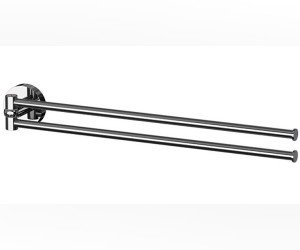 Полотенцедержатель поворотный Artwelle Harmonie, HAR 023 двойной, 40 см, хром