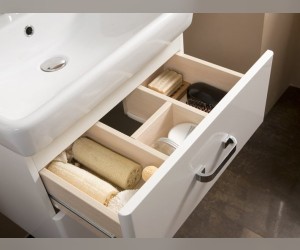 Тумба под раковину Акватон АМЕРИНА 60, 1A135401AM430, темно-коричневая