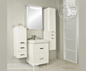 Тумба Акватон Америна 70 Н, 1A169301AM950, черная