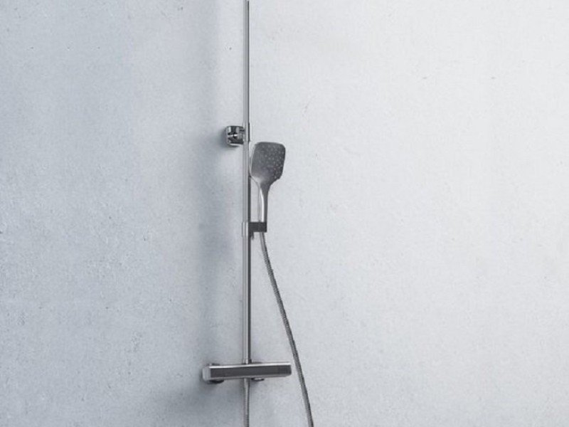 Душевая система с термосмесителем Ravak 10 TD 091.00/150, хром, X070103