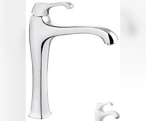 Смеситель для кухни Emmevi Ares 76007BIO, белый матовый