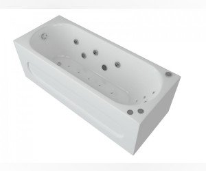 Ванна гидромассажная Aquatek Оберон 180 х 80 см Премиум форсунки