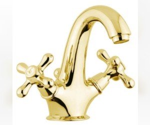 Смеситель для раковины Emmevi Deco Classic 12013OR, золото