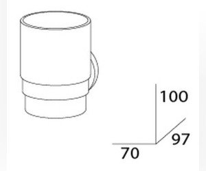Стакан стеклянный Artwelle Harmonie HAR 012