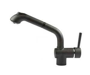 Смеситель Italmix INDUSTRIAL ID 0820 LAV для кухни, цвет LAVA чёрный металлик