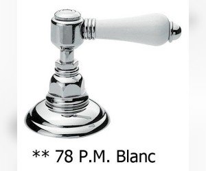 Смеситель Nicolazzi Dames Anglaises 1419DB78 для раковины, темная бронза, ручки P. Mont Blanc