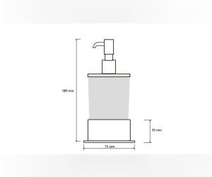 Дозатор Bemeta Plaza 140109161