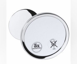 Косметическое зеркало Bemeta 112101150 15.1 x 1.7 x 15.1 см для склеивания, хром