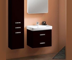 Набор: Тумба Акватон АМЕРИНА 70 рифт с раковиной