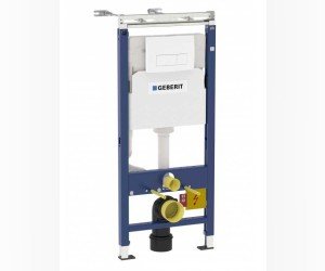 Инсталляция Geberit Duofix Delta Платтенбау 458.125.11.1 4 в 1 для унитаза с кнопкой смыва