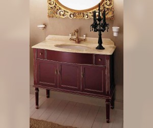 Комплект мебели Labor Legno MILADY Composizione MIL 101, Rosso/Pompei, 105 см