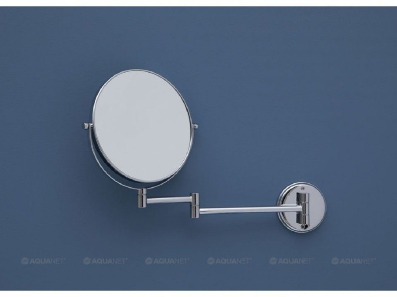 Косметическое зеркало Aquanet 8034, хром (195657)