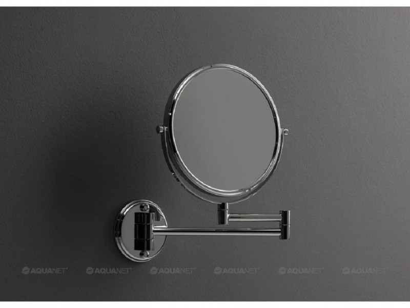 Косметическое зеркало Aquanet 8034, хром (195657)