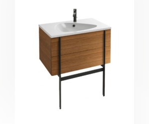 Тумба под раковину Jacob Delafon Nouvelle Vague 100 см, EB3032-E16, цвет - ореховое дерево