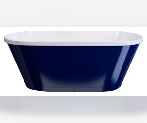 Ванна из искусственного камня Фэма Грация 176 x 77 см, цветная по ral