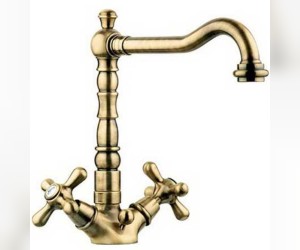 Смеситель для кухни Emmevi Deco Old 12617BR, бронза