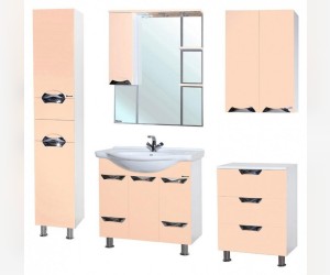 Пенал Bellezza Белла 35 Люкс, бежевый, 35 х 190 см (4452/4453)