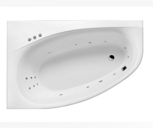 Ванна гидромассажная Excellent Kameleon 170 x 110 см, L SMART, хром