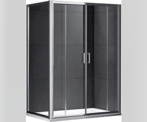 Душевой уголок Gemy Victoria S30192A-A85, 150 х 85 х 190 см, стекло прозрачное