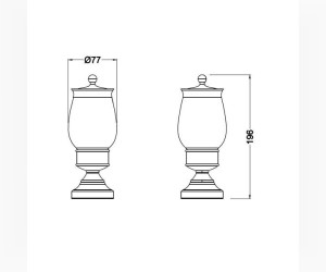 Контейнер Schein Saine Gold 7053057VF