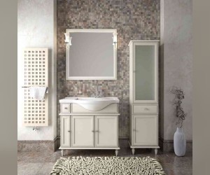 Тумба под раковину Opadiris Санрайз 83, Z0000006354, слоновая кость