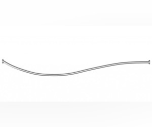 Карниз для ванны Aquanet Borneo 00169480 170*90/75 см дугообразный