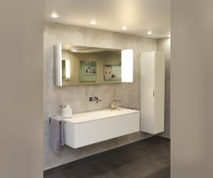 Тумба с раковиной Keuco Edition 11 31351 440000+31150 311001