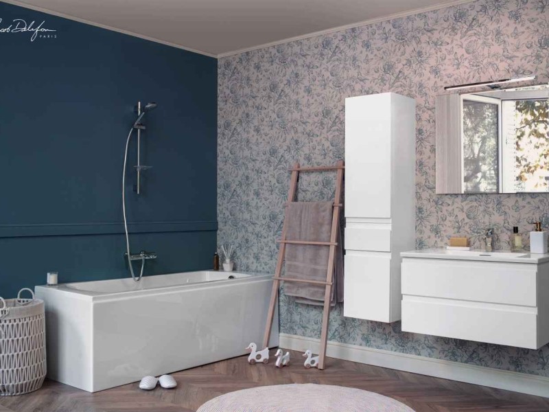 Колонна Jacob Delafon Madeleine EB2069D-J5, 35 см, блестящая белая, правая