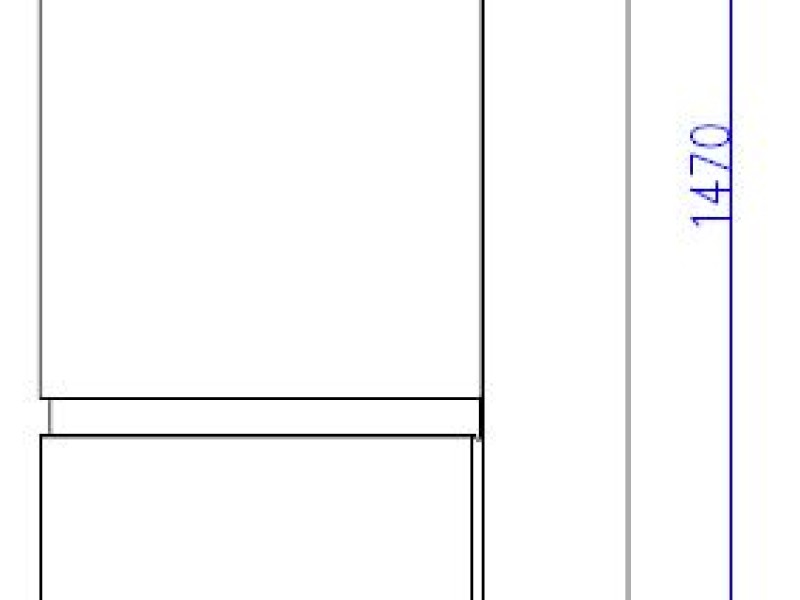 Колонна Jacob Delafon Madeleine EB2069D-J5, 35 см, блестящая белая, правая