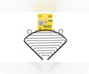 Полка угловая одноэтажная Fixsen Hotel черный, FX-31051-1A