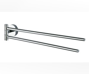 Полотенцедержатель двойной Inda Forum A36150CR, 45.5 см, хром