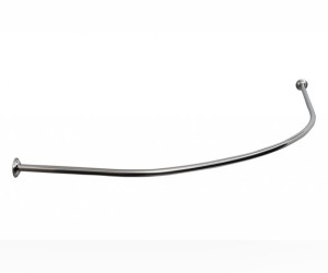 Карниз для ванны Aquanet Allento 00184639 170*100 см полукруглый