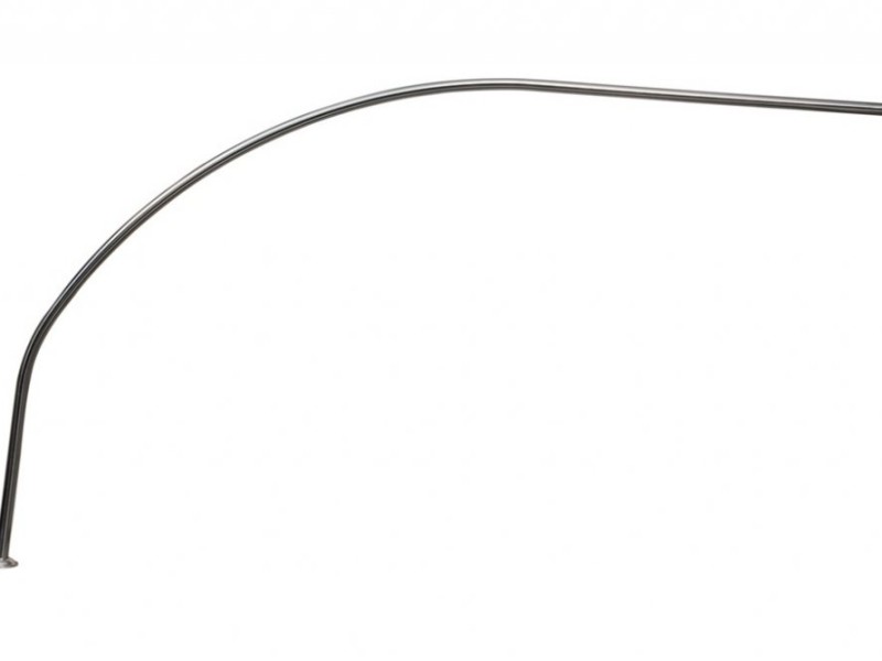 Карниз для ванны Aquanet Allento 00184639 170*100 см полукруглый