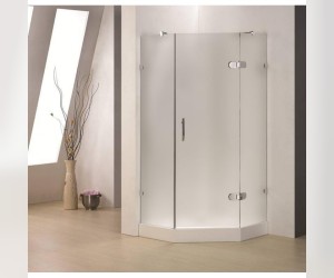 Душевой уголок Timo BY-839 100F, 100 х 100 х 200 см, стекло матовое