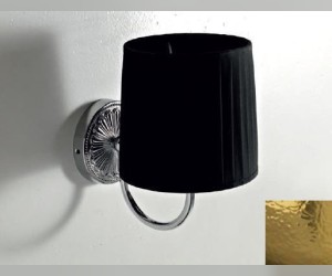 Светильник ArtCeram Versailles HEA039 73, абажур - черный, держатель - золото