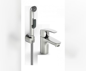Смеситель Oras Safira 1012F для раковины с гигиеническим душем