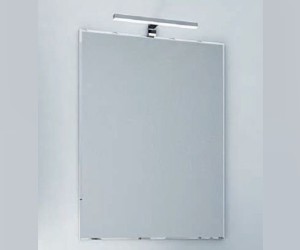 Зеркало Акватон Брук 60 см 1A2001K0BC010 со светильником Fagus