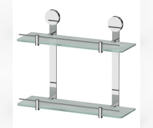 Полка стеклянная Artwelle Harmonie HAR 037 двойная