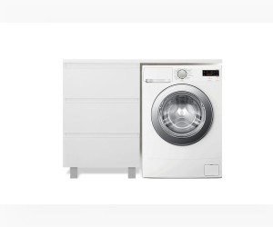 Тумба с раковиной Эстет Dallas Luxe 140 см, 3 ящика, левая/правая