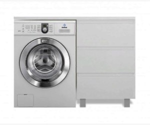 Тумба с раковиной Эстет Dallas Luxe 100 см, ФР-00002317/ФР-00002318, 3 ящика, левая/правая