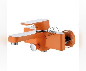 Смеситель D&K Berlin DA1433213 для ванны и душа, оранжевый