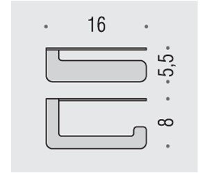 Держатель для туалетной бумаги Colombo OVER B7008