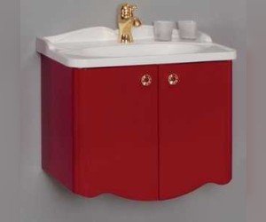 Тумба Акватон Венеция 65 1A155201VN940, бордо темный